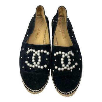 chanel painted shoes|used Chanel shoes.